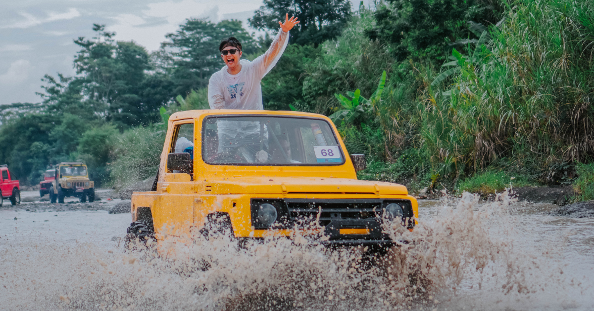 Read more about the article Serunya Offroad Hambalang Sentul: Sungai, Lumpur, dan Trek Curug dalam Satu Petualangan